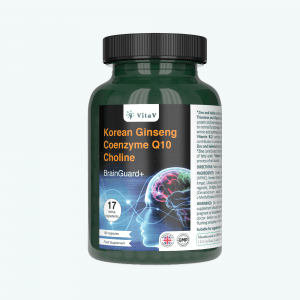 BrainGuard+ supplement to support memory, focus, and brain health